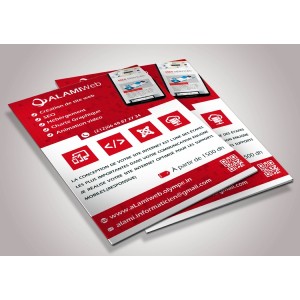 impression flyer A7