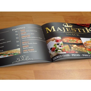 Menu en 8 ou 12 pages