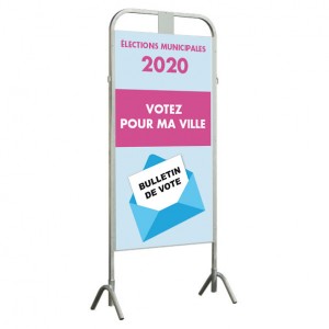 Impression d'affiches pour les élections 